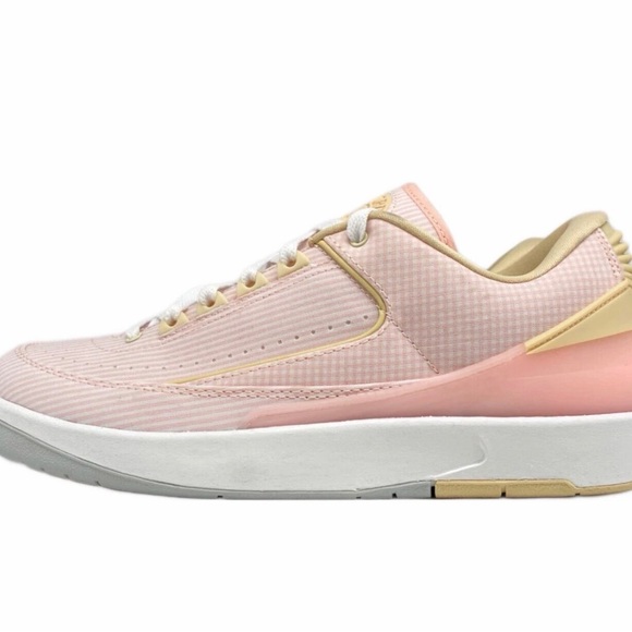 Nike Other - Nike Air Jordan Retro 2 Pink and Gold Sneakers